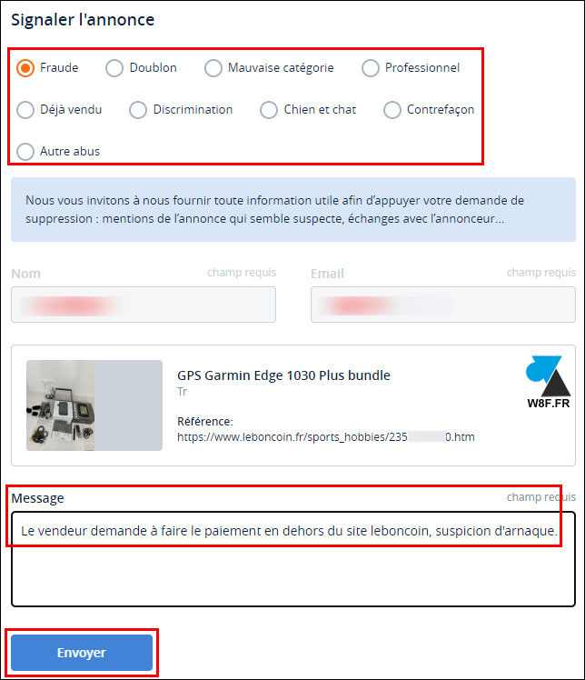 tuto comment supprimer annonce arnaque Leboncoin