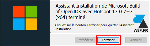 tutoriel configurer OpenJDK build Microsoft