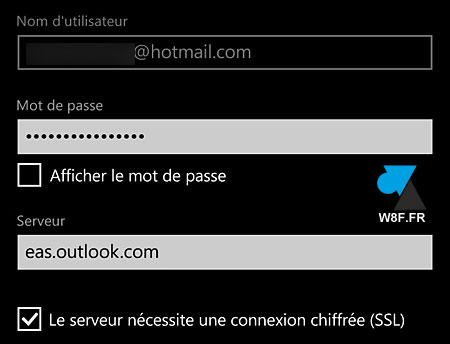 tutoriel Windows Phone 8.1 compte Microsoft Exchange