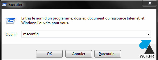 tutoriel msconfig Windows 7