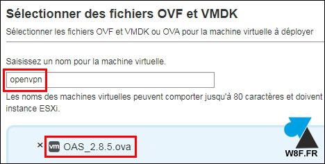 tutoriel creer machine virtuelle VMware VM OVA OVF OVH
