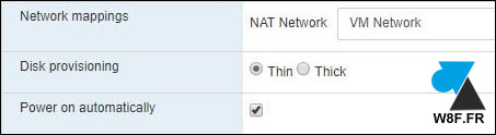 tutoriel creer machine virtuelle VMware VM network thin thick