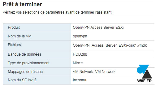 tutoriel creer machine virtuelle VMware VM OpenVPN VPN