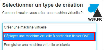 tutoriel creer machine virtuelle VMware VM OVA OVF
