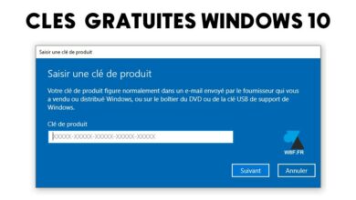 cle licence windows 10 gratuit