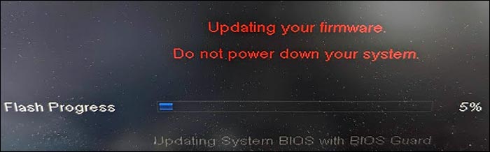 dell bios update ok