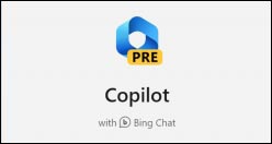 windows copilot with bing chat pre