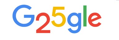 google 25 ans