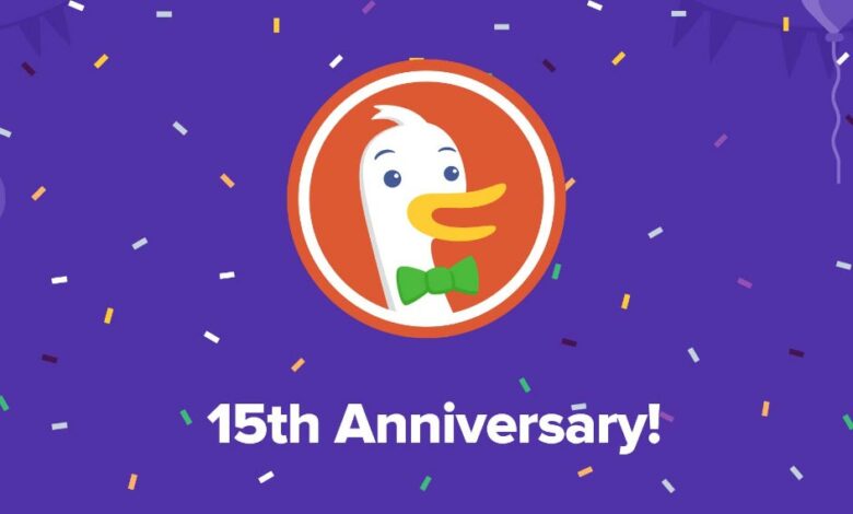 DuckDuckGo 15 ans duck go