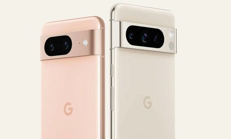 Google Pixel 8 et 8 Pro smartphone