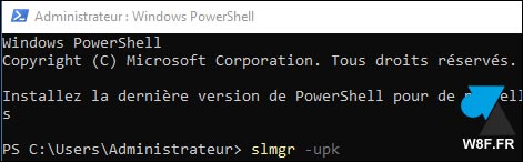 Powershell licence