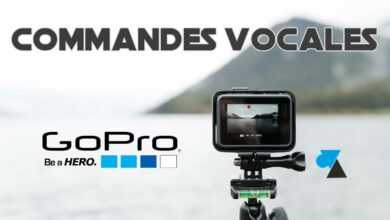 tutoriel gopro commande vocale