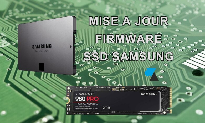 mise a jour firmware ssd samsung