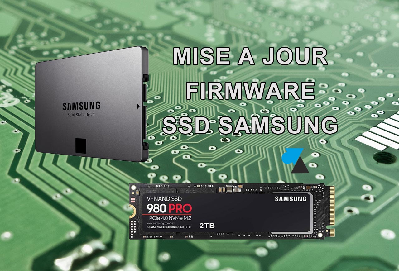 mise a jour firmware ssd samsung