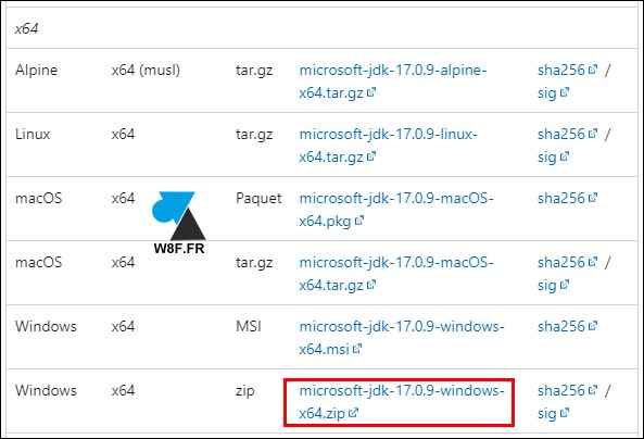 openjdk 17 telecharger