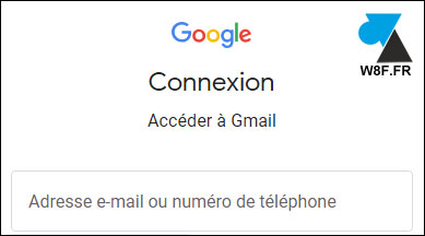Gmail connexion