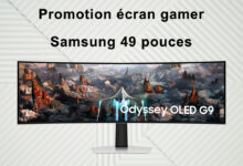 Samsung Odyssey Oled G9 49 pouces promo