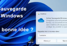 Sauvegarde Windows W11