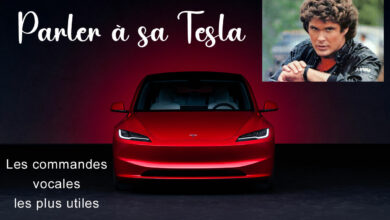 Tesla commande vocale K2000