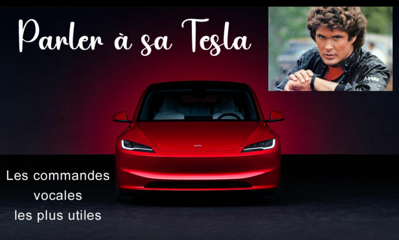 Tesla commande vocale K2000