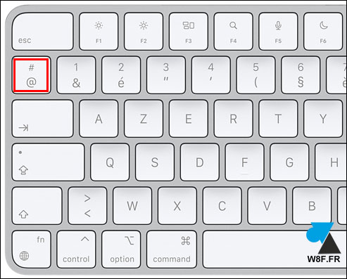 clavier apple azerty