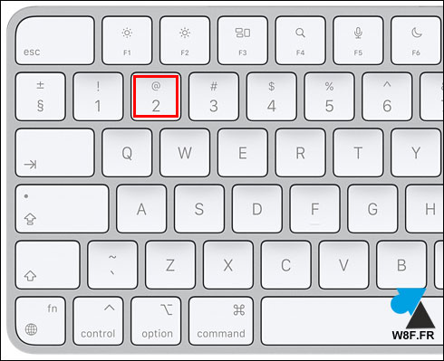 clavier apple qwerty