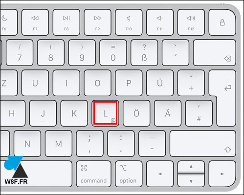 clavier apple qwertz l