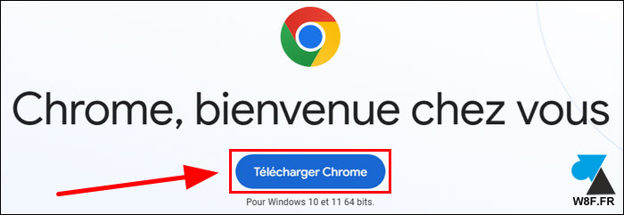 tutoriel telecharger Google Chrome