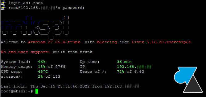 imprimante 3d ssh