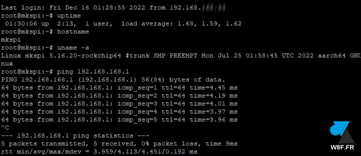 putty ssh imprimante 3d