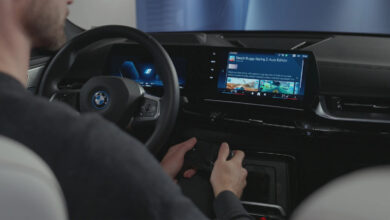 BMW iDrive jeu video voiture electrique