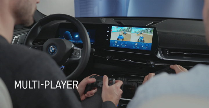 BMW jeu video voiture electrique