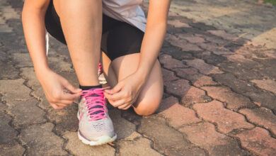 chaussure course pied running footing