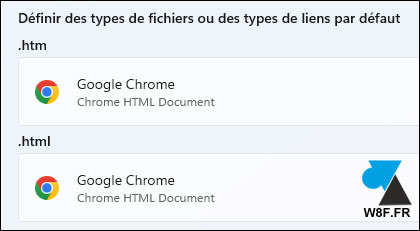 chrome html htm