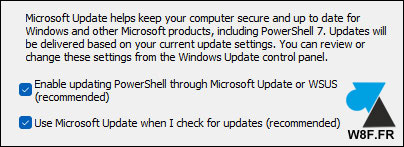 installer powershell 7 update