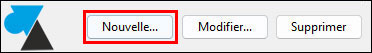 nouvelle variable environnement windows