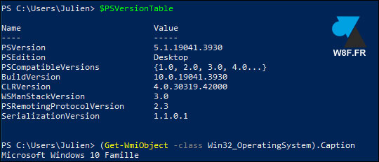 powershell 5 windows 10