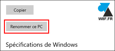 renommer pc windows 10