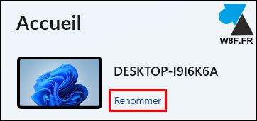 renommer pc windows 11