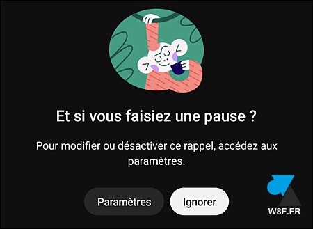 youtube pause rappel