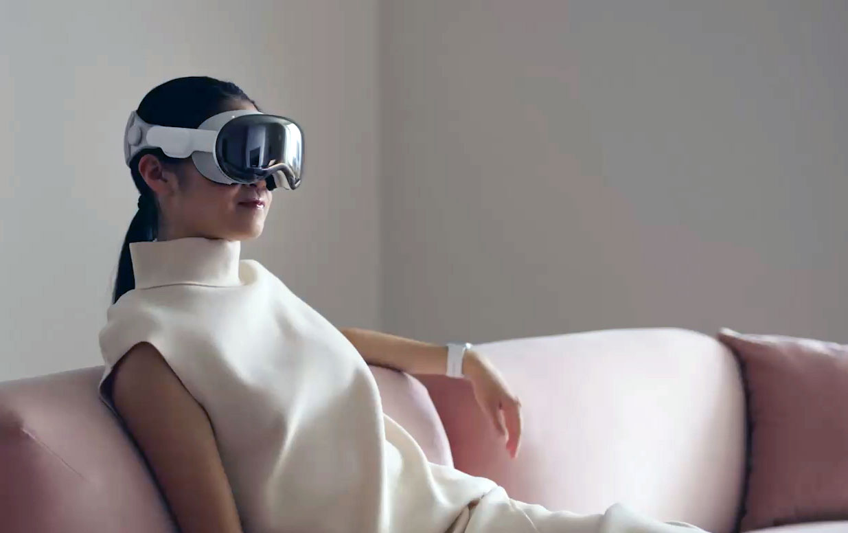 Démonstration vidéo du casque Apple Vision Pro
