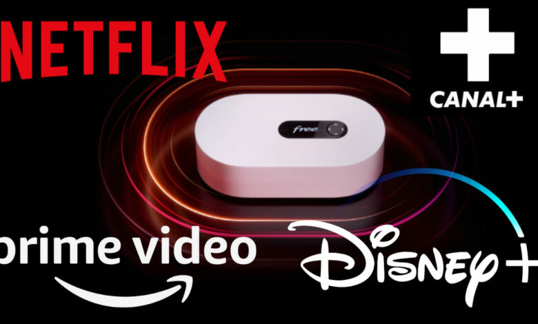 freebox ultra netflix disney amazon