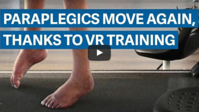 paraplegique realite virtuelle