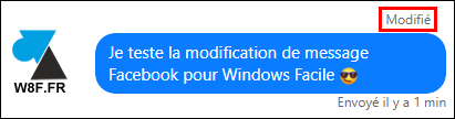 web messenger modifie