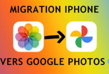 migration iphone icloud vers google photos