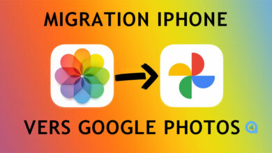 migration iphone icloud vers google photos