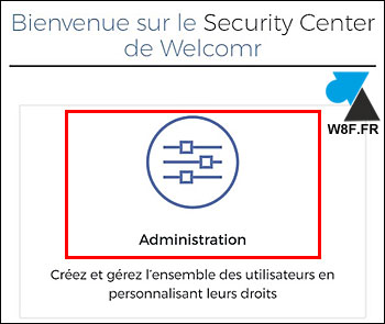 welcomr security center
