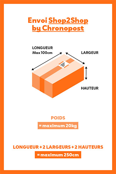 Leboncoin colis Shop2Shop Chronopost