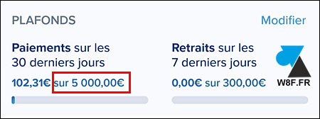 boursobank plafond 5000 ok