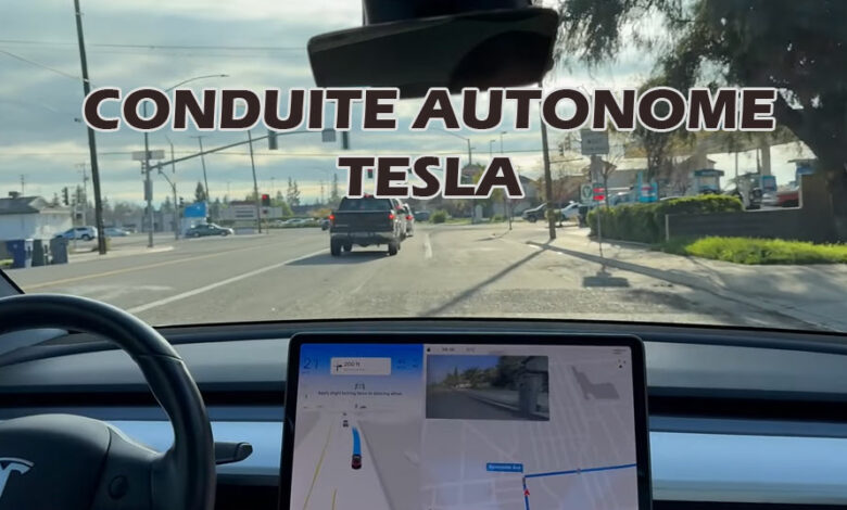 conduite autonome tesla fsd